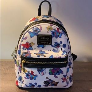 LILO and stitch all over print Loungefly mini